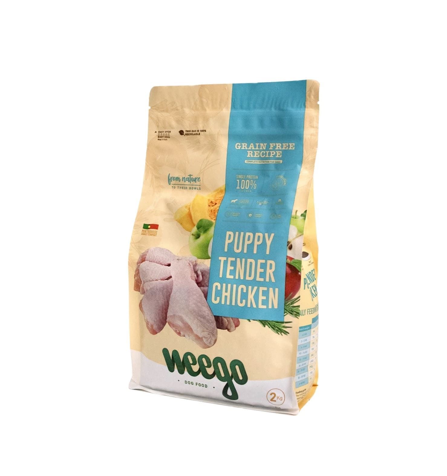 PIENSO PARA PERROS PUPPY TENDER CHICKEN - Imagen 1